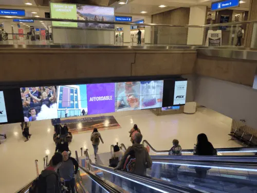 Fiumicino Airport Fco Advertising Digital Example 6