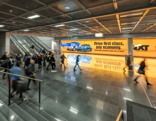 Munich Airport Muc Advertising Static Example 4