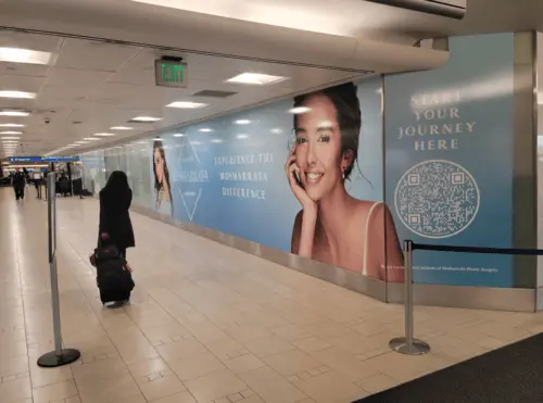 Philadelphia Airport Phl Advertising Static Example 2