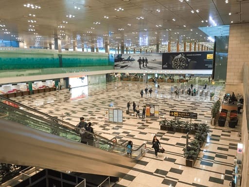 Static Airport Advertising Example 6