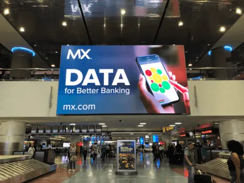 Tampa Airport Tap Advertising Digital Example 2
