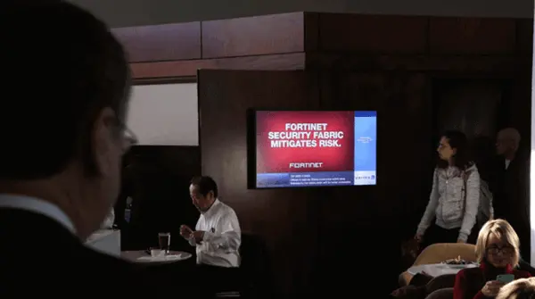 San-Antonio Airport Sat Advertising Business Club Digital Screen A1