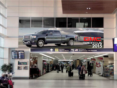Abu Dhabi Airport Overhead Banner Advertising
