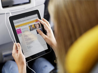 Inflight WiFi Portal Advertising