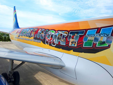 Aircraft Wrap Advertising