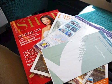 Inflight Seatback Inserts