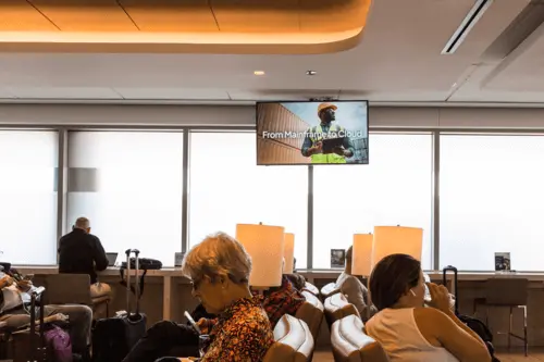 Tampa Airport Tap Advertising Digital Example 7
