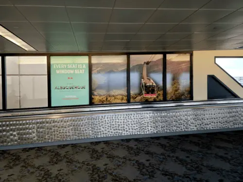 Tampa Airport Tap Advertising Static Example 1