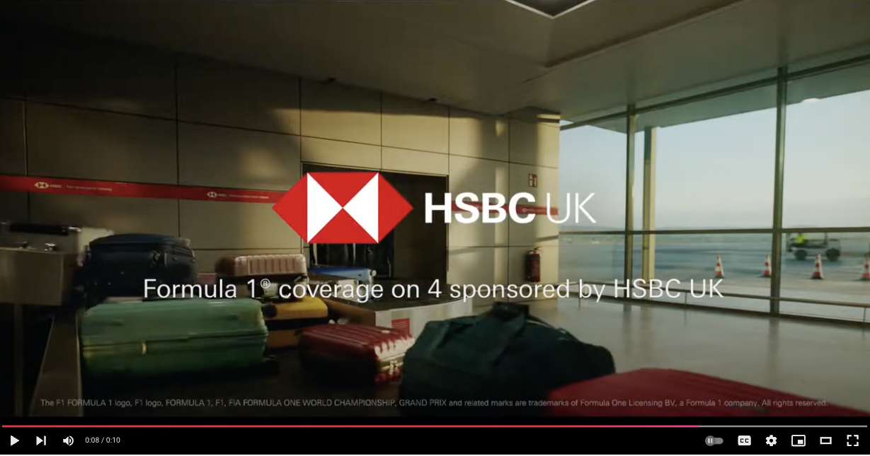 HSBC Airport Advertising