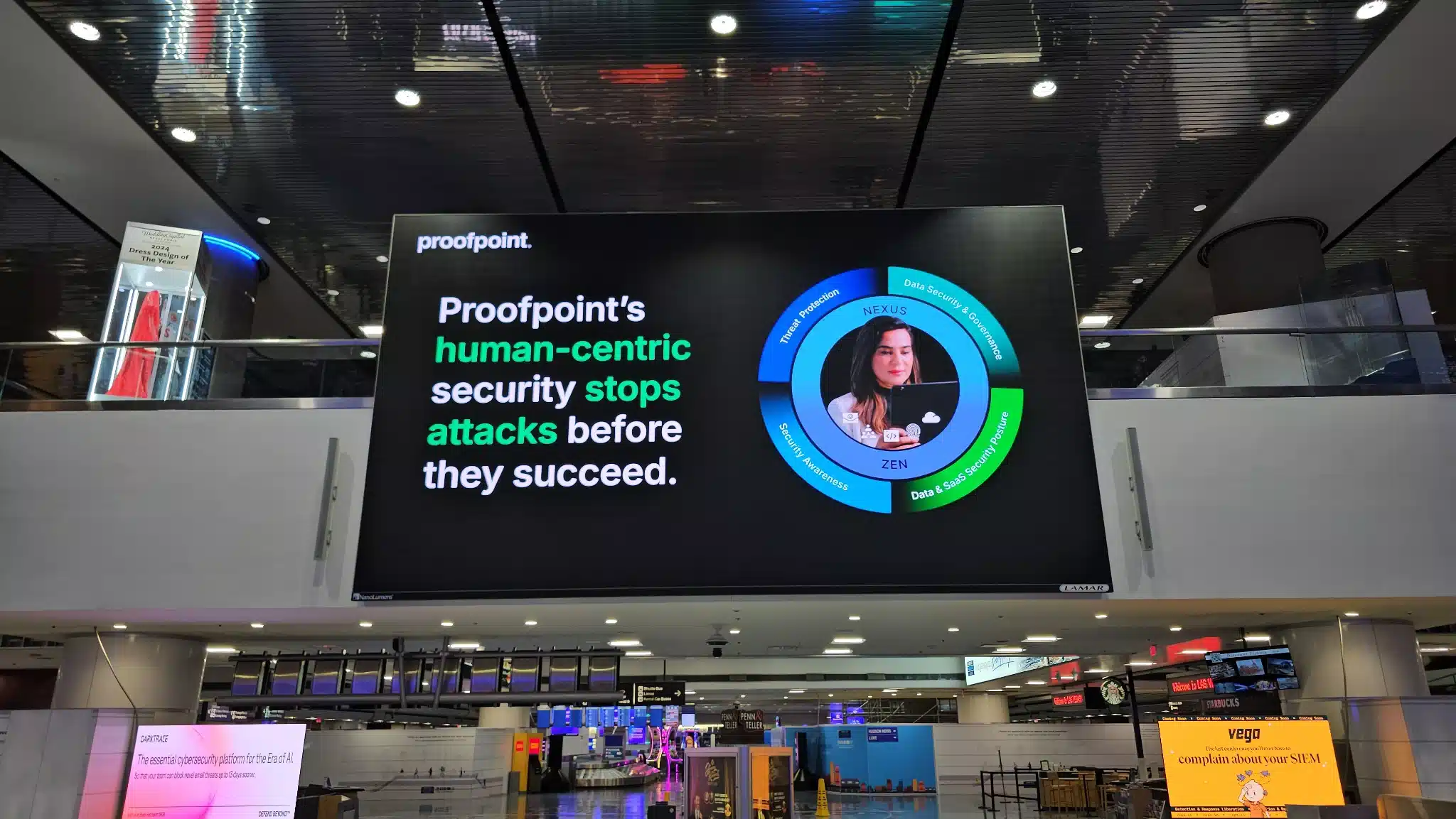 Proofpoint Harry Reid (LAS) Advertising Campaign