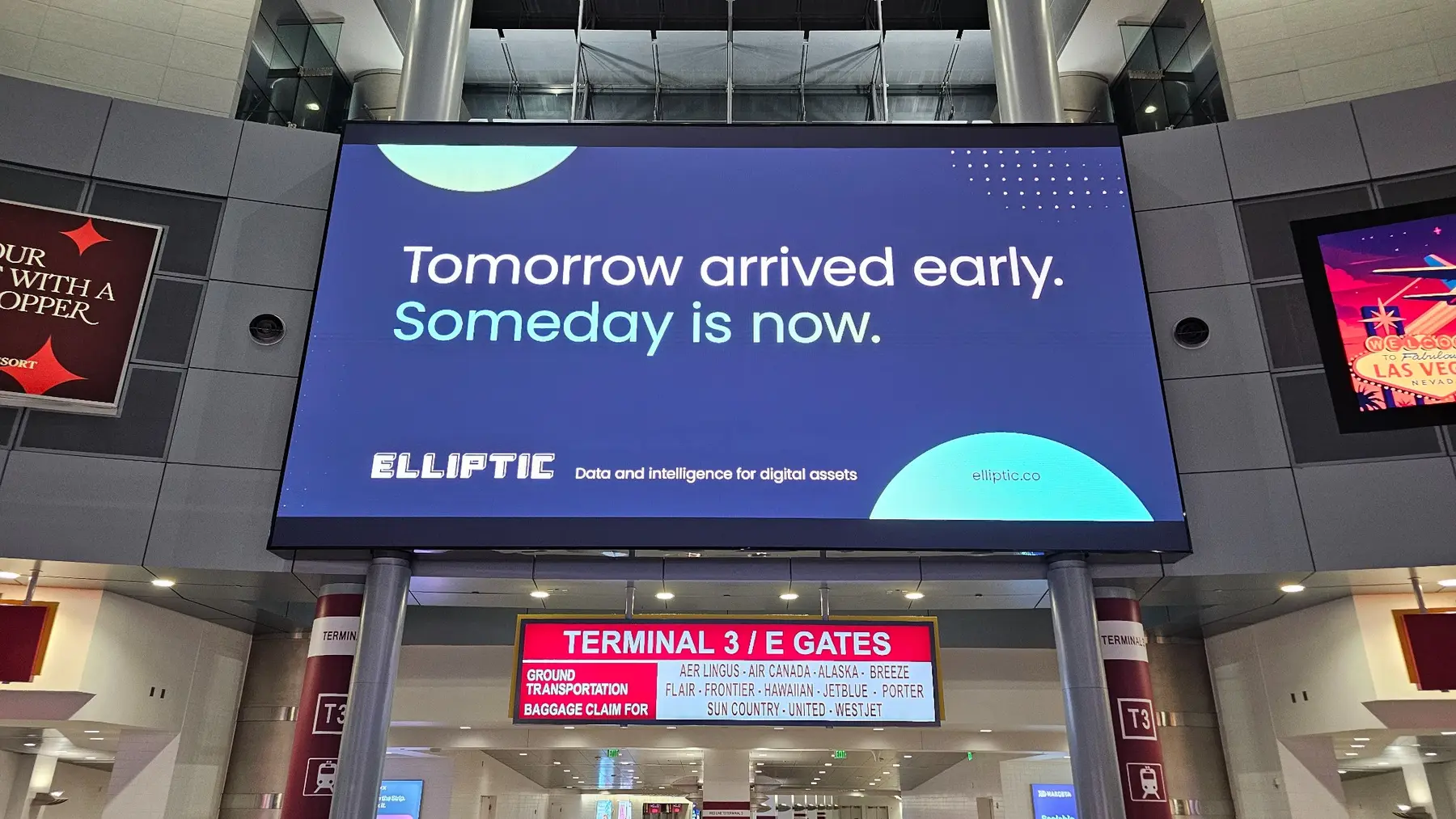 Elliptic Harry Reid (LAS) Advertising Campaign