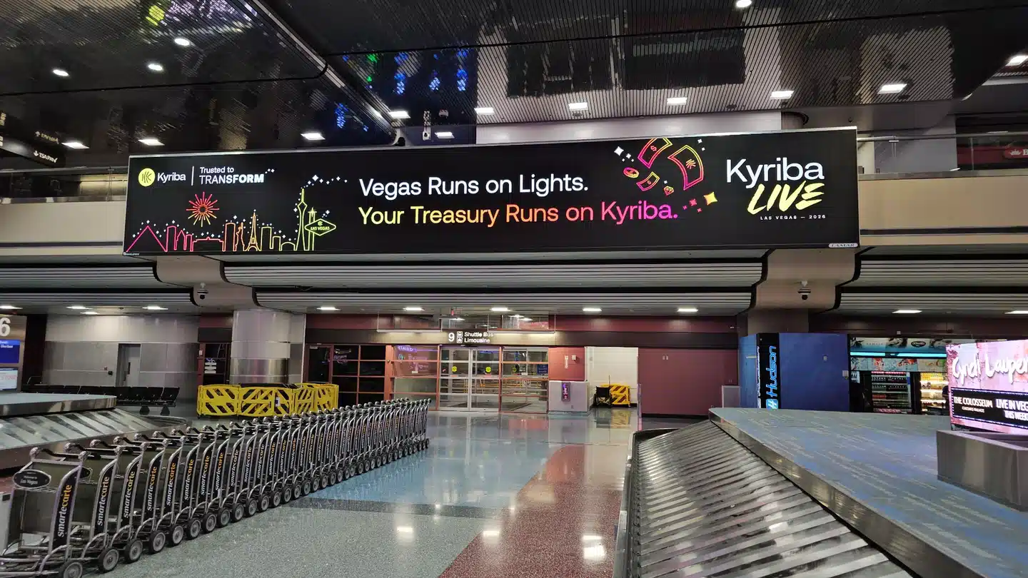 Kyriba Harry Reid (LAS) Advertising Campaign
