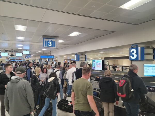London Airport Advertising Impact Image